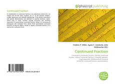 Portada del libro de Continued Fraction