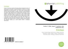 Portada del libro de Friction