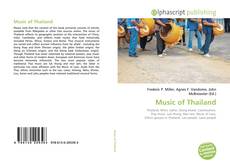Copertina di Music of Thailand
