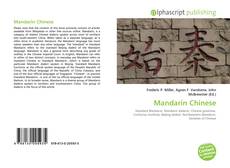 Bookcover of Mandarin Chinese