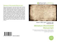 Bookcover of Miniature (Illuminated Manuscript)
