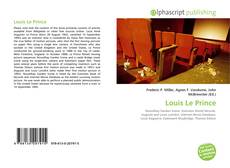 Bookcover of Louis Le Prince
