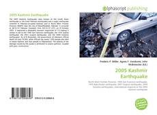 Bookcover of 2005 Kashmir Earthquake