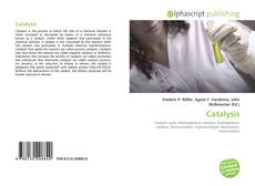 Bookcover of Catalysis