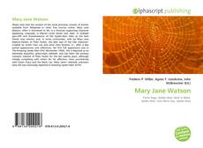 Bookcover of Mary Jane Watson