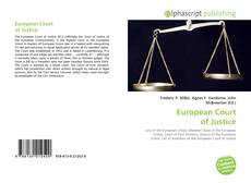 Borítókép a  European Court of Justice - hoz