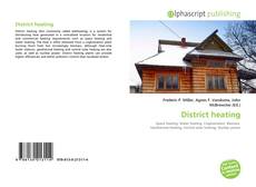 Bookcover of District heating