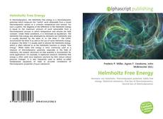 Bookcover of Helmholtz Free Energy