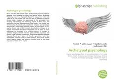 Copertina di Archetypal psychology