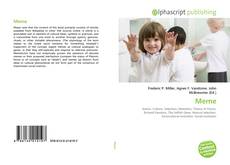 Capa do livro de Meme 