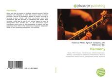 Buchcover von Harmony