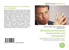 Bookcover of Marketing performance measurement and management