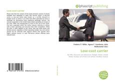 Copertina di Low-cost carrier