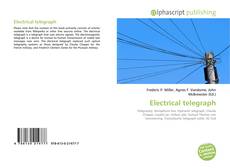 Capa do livro de Electrical telegraph 