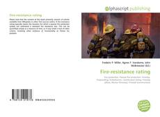 Borítókép a  Fire-resistance rating - hoz