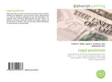 Обложка Legal positivism