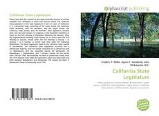 California State Legislature的封面