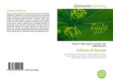 Copertina di Culture of Samoa