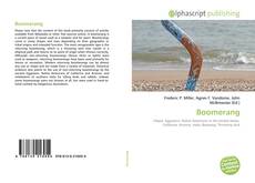 Portada del libro de Boomerang