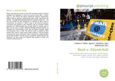 Portada del libro de Beck v. Eiland-Hall