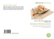 Bookcover of American Chinese cuisine