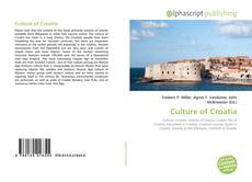 Buchcover von Culture of Croatia