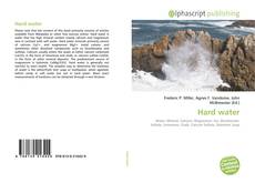 Buchcover von Hard water