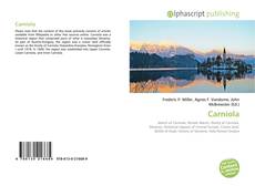 Capa do livro de Carniola 