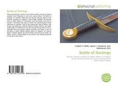 Copertina di Battle of Hastings