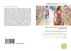 Borítókép a  Brand management - hoz