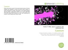 Capa do livro de Caesium 