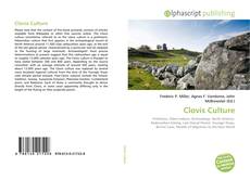 Copertina di Clovis Culture