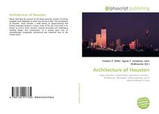 Capa do livro de Architecture of Houston 