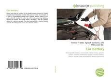 Copertina di Car battery