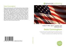 Duke Cunningham的封面