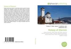 Capa do livro de History of Zionism 