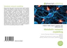 Capa do livro de Metabolic network modelling 