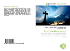 Capa do livro de Christian Democracy 
