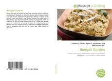 Capa do livro de Bengali Cuisine 