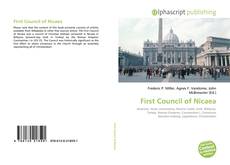 Capa do livro de First Council of Nicaea 
