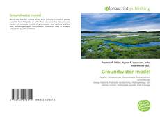 Copertina di Groundwater model