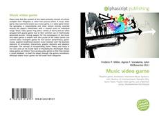 Capa do livro de Music video game 
