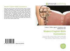 Capa do livro de Modern English Bible translations 