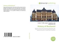 Capa do livro de History of Bucharest 
