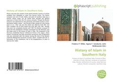 Bookcover of History of Islam in Southern Italy