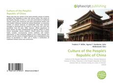 Culture of the People's Republic of China kitap kapağı