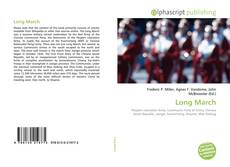 Long March kitap kapağı