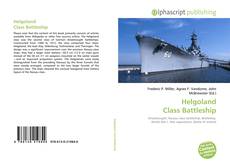 Helgoland Class Battleship kitap kapağı