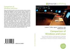 Comparison of Windows and Linux kitap kapağı