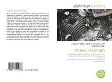 History of Entropy kitap kapağı